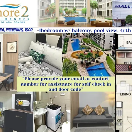 Shore Residences In Pasay Manila, Near Mall Of Asia And Manila Airport